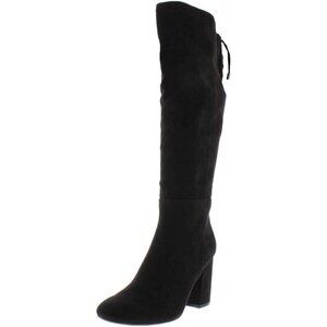 Kenneth Cole Reaction Womens Corie Lace Fashion Boot Black Size 8.5 M